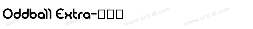 Oddball Extra字体转换